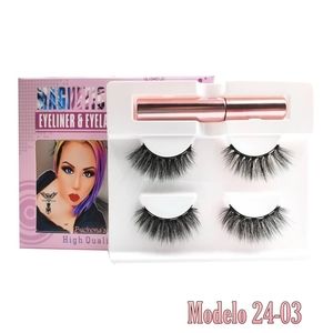 MAGNETIC EYELASHES AND EYELINER KIT